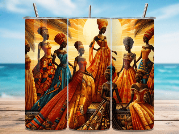 Download African Women Cultural Art Tumbler Wrap - Cultural art Collection