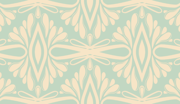 Download Soft Sage Warm Beige Art Nouveau Floral - Premium Resources